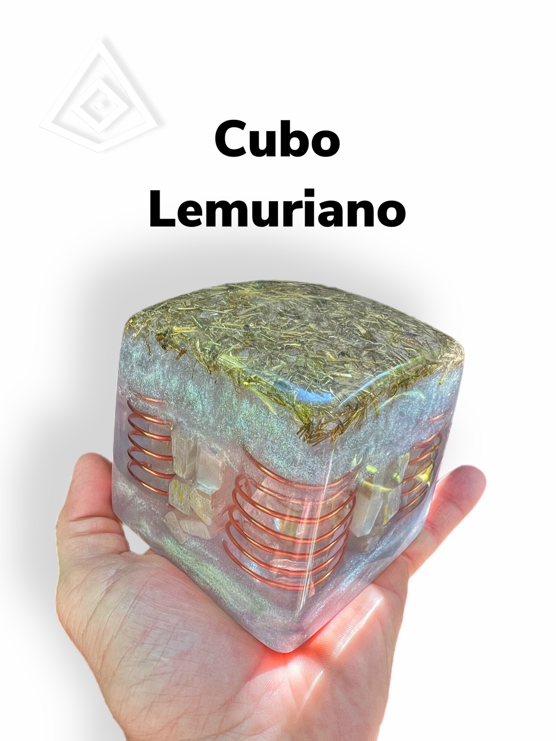 Cubo Quartzo Lemuriano