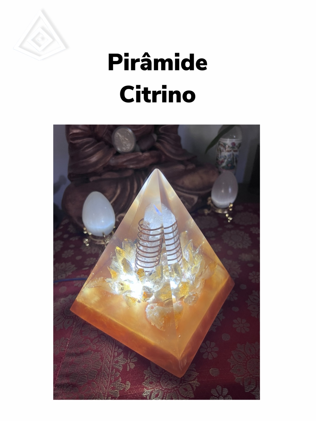 Pirâmide Citrino